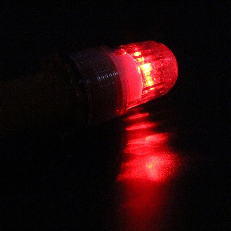 LED Fishing Lamp Marine Signal Light Positioning Flashing Light Fishing Net Warning Light