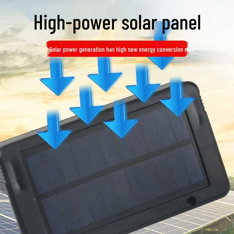 Solar Wandfluter für Außen - Wasserdichter Landschaftsstrahler für Garten, Balkon, Villendekoration