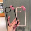 Large Hole Acrylic Rhinestone Bow Is Suitable for Apple 16promax Mobile Phone Case, Apple 15promax All-inclusive 14.