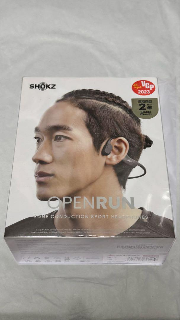 

[USED] SHOKZ OPENRUN Bone Conduction Earphones, Black