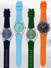 For Casio EFR-S108D, EFS-S570, and ECB-10YDC Models. Waterproof Silicone Watch Straps for Men with Convex Buckle Watch Chains