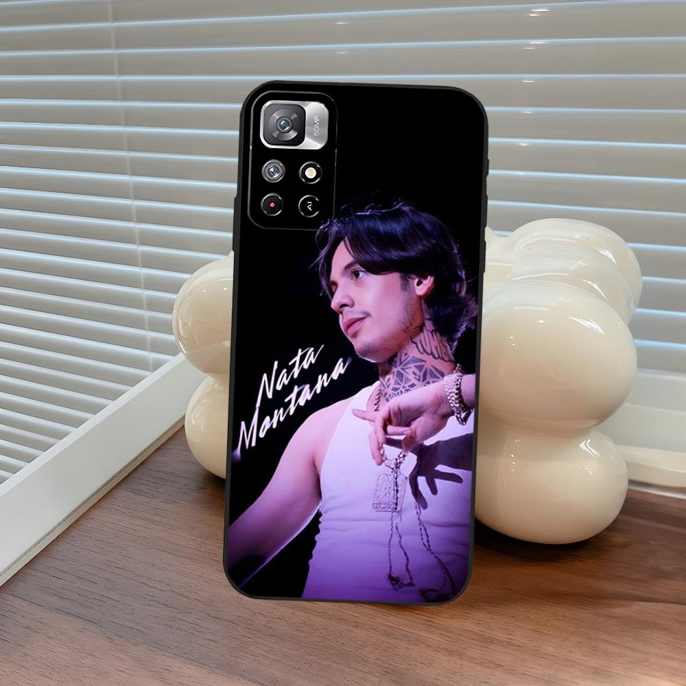 

Natanael Cano Raper Phone Case for Xiaomi Poco M4 F7 M7 M6 M5 F6 F5 X7 X6 X5 C71 C75 C61 C65 Pro Plus Ultra Cover Poco F5