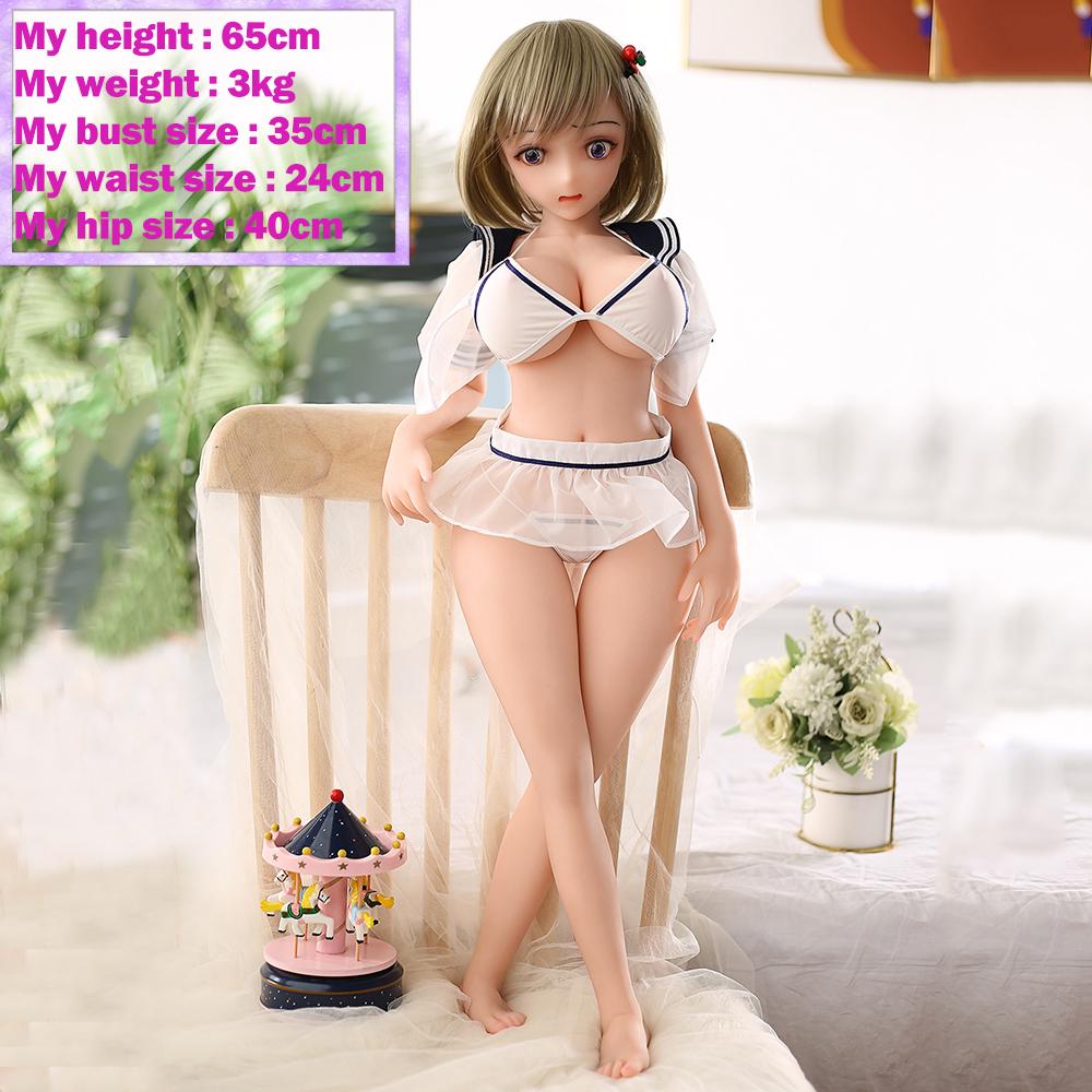 3D Silicone Sex Doll Made Of Safe TPE Material With Realistic Vagina And Anal Opening, An Adult Sex Toy