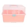 Baby Bottle Drying Racks Portable Nursing Bottle Storage Box Dinnerware Organizerwith Cover for