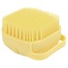 Pet Dog Cat MultiFunctional Bath Massage Brush Cleaning with Shampoo Storage Silicone