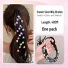 Adorable Butterfly Hair Accessories Set for Girls - Includes Braided Twists, Rubber Bands, and Bow Headbands
