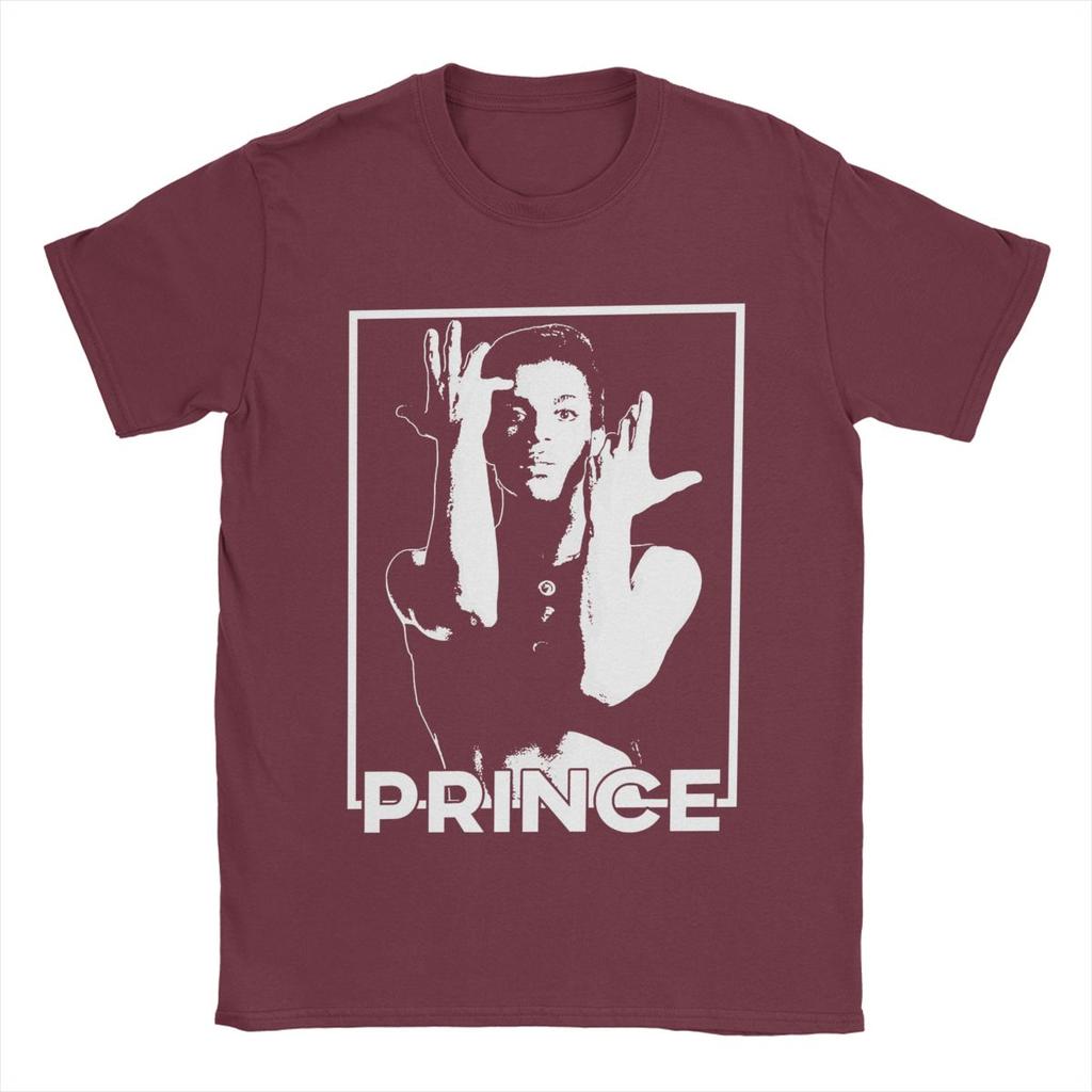 Vintage Prince Signature Musik Sänger T-Shirt für Herren Damen Baumwoll-T-Shirt Bedruckte Kleidung