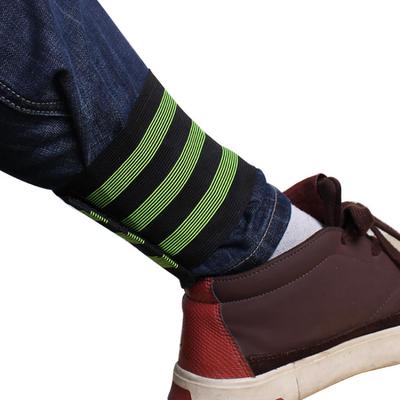 Elastický bezpečnostní pás na kolo, reflexní popruh na nohu