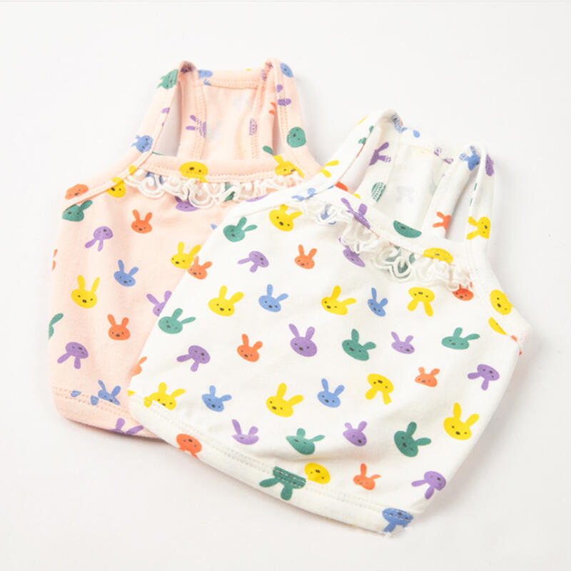 Bunny All-in-One Crop Top Puppy Summer Clothes