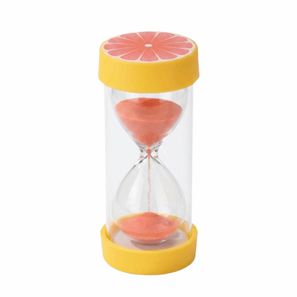 Portable Fruit Sand Clock Colorful Sand Hourglass Timer Stylish 3 Minutes Hourglass Child