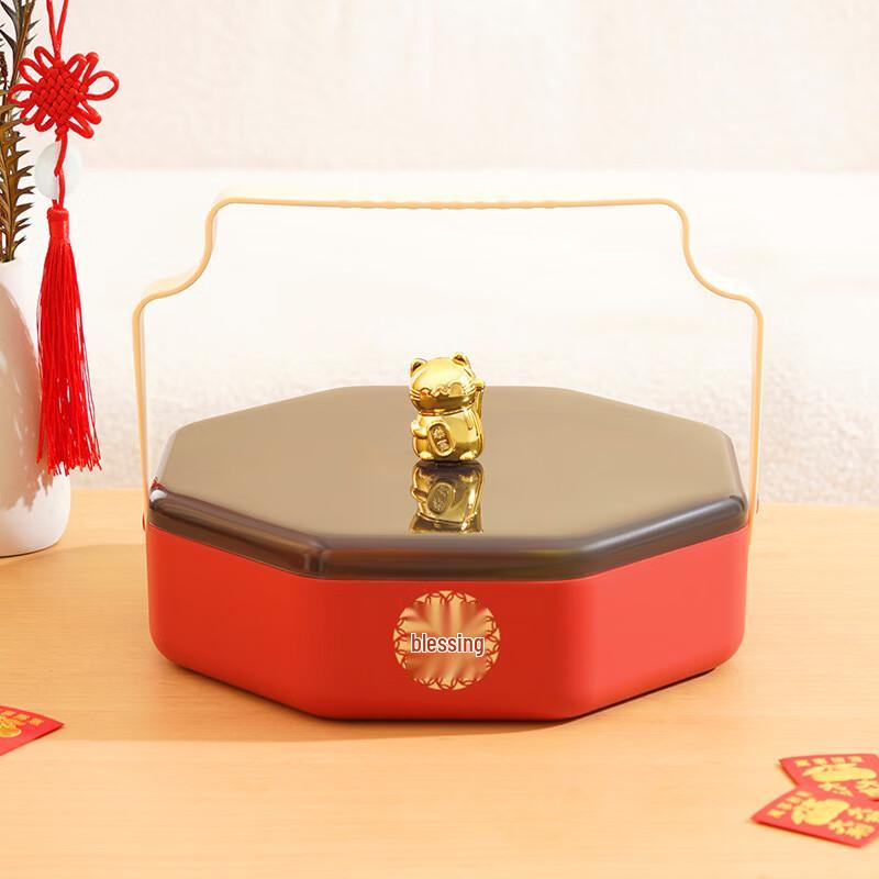 Lucky Cat Tiered Snack Serving Tray 1 pc