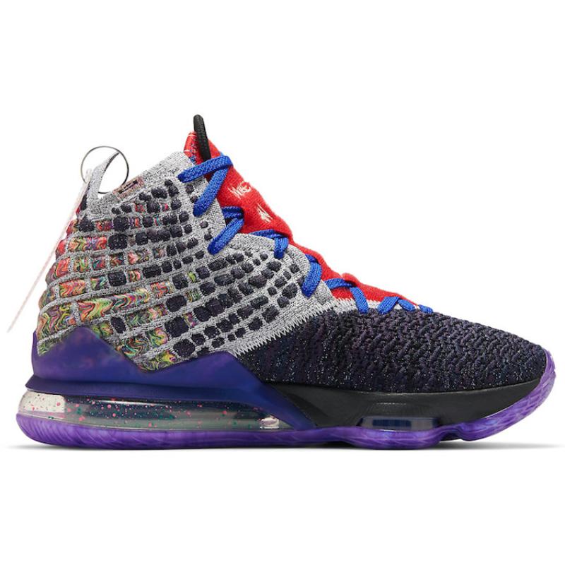 Nike Lebron 17 "What The" Sneakers CV8080-900