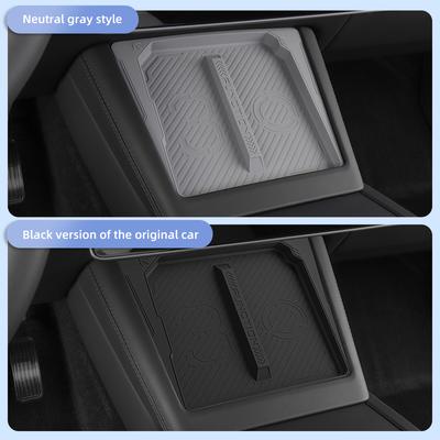 For Tesla Model 3 Wireless Charging Pad Model3 Highland 2025 2025 Silicone Dust-Proof Charger Mat Car Interior Accessories