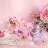 Model Shopping Cart Storage Hollow Toy Trolley Container Desktop Stationery Holder  Girls