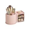 Large Capacity Rotating Pen Holder Desktop Drawer Makeup Organizer Stationery Box Case School Office Desk Storage Shelf