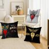 B-BonS J-JoviS Personalized Pillow Dust Cover Bedroom Kids Party Decoration Pillowcase Birthday Children Gift