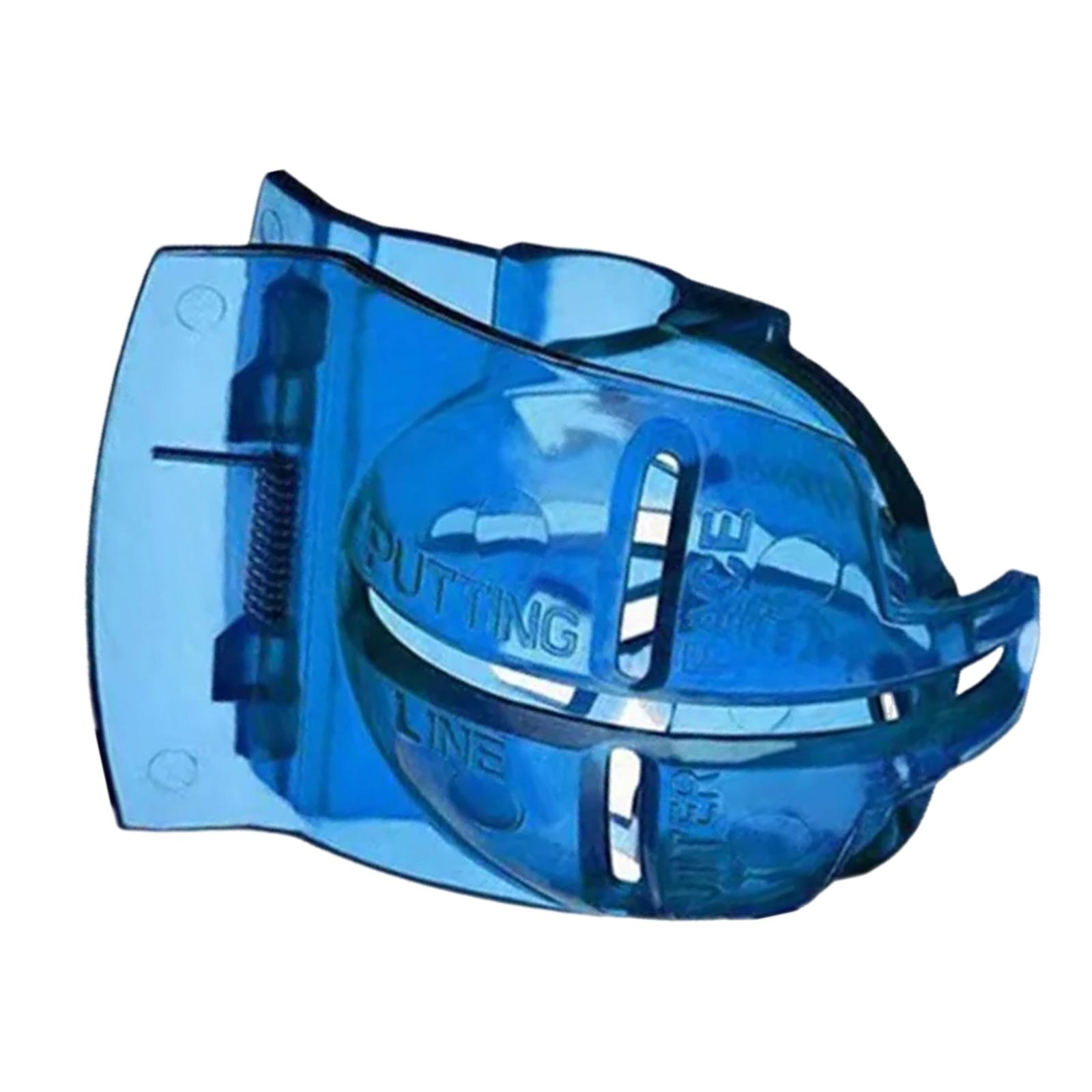 

Golf Putting Golf Ball Markers Golf Ball Alignment Tool Golf Ball Line Clip Liner Marker Template Alignment Marker Tool синий