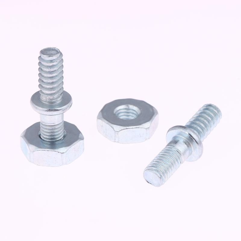 2 Paar Stangenbolzen & Muttern Kettensägen Kettensägenteile Schraube Für Ms180 Ms250 Ms361 Ms660 Kettensägen Zubehör