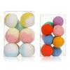 Katzen Spielzeug Farbe Bunt Macaron Farbe Weich Baumwolle Samt Plüsch Ball Sicher Beißen Kratzen Leise Leicht zu Reinigen Katzen Ball Spielzeug