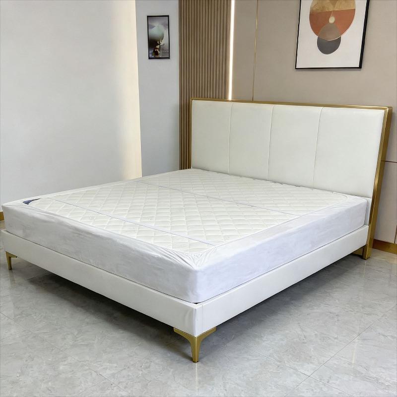 

Suede Fabric 10 Inch Drop Box Spring Cover Jersey Knit Stretchy Wrap Around Three Sides Bed Skirt-Fit for Twin/Full/Queen/King 150x200x25cm