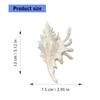 Vibrant Conch Charm Hair Claw Hairpin For Women Summer Vacation Headdress Securely Hold Beach Styling Tool