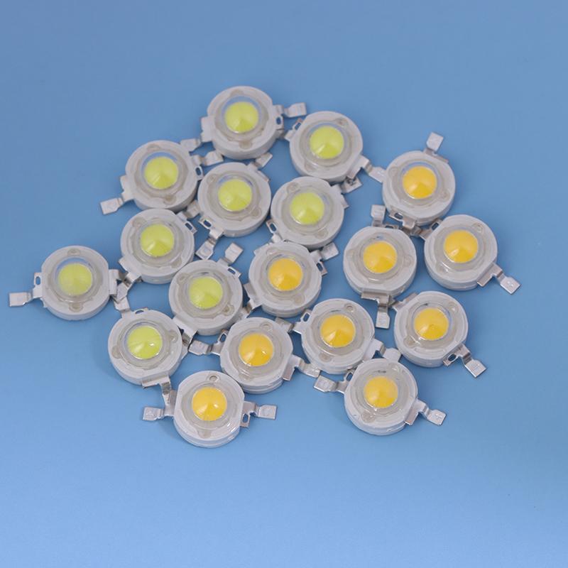 10Pcs 1W 3W High Power Led Bulb Light-Emitting Diode Leds Chip Smd White Warm For Led Floodlight Spotlight Downlight Lamp
