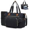 With Pacifier Case Diaper Bag Tote Large Capacity Women Tote Bag High Quality Baby Bag  Travel