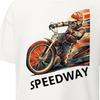 Vintage Speedway Motorcycle Racing T-Shirt, Retro Biker Graphic Tee