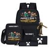 2024 My World Coolie Fear Backpack High School Junior High School Students Elementary School Boys and Girls Trendy Brand School Bag Endgame Person