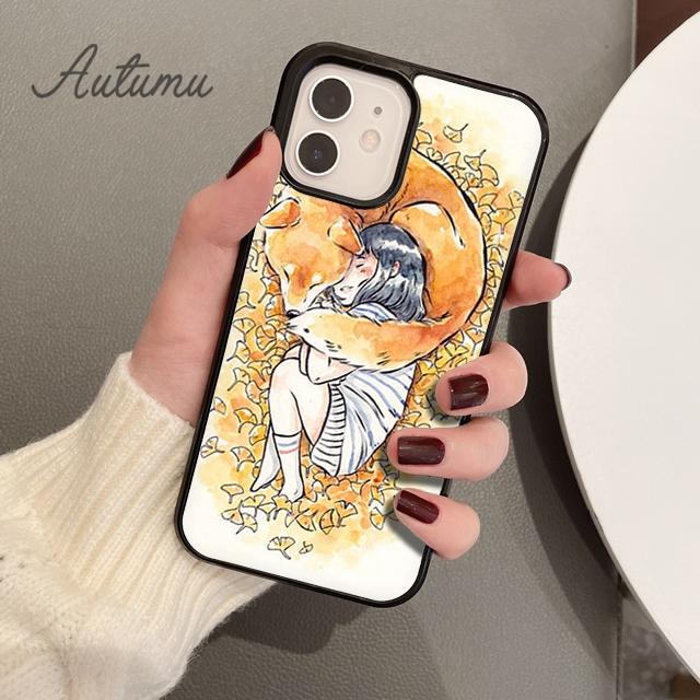 Fox Animal Phone Case for iPhone 11 12 13 14 Pro Max Mini X XR XS SE 2020 5 6S 7 8 Plus Samsung Galaxy S21 S22 Plus Cover Shell