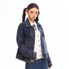 Vintage Washed Denim Jacket - Retro Loose Fit for Autumn/Winter