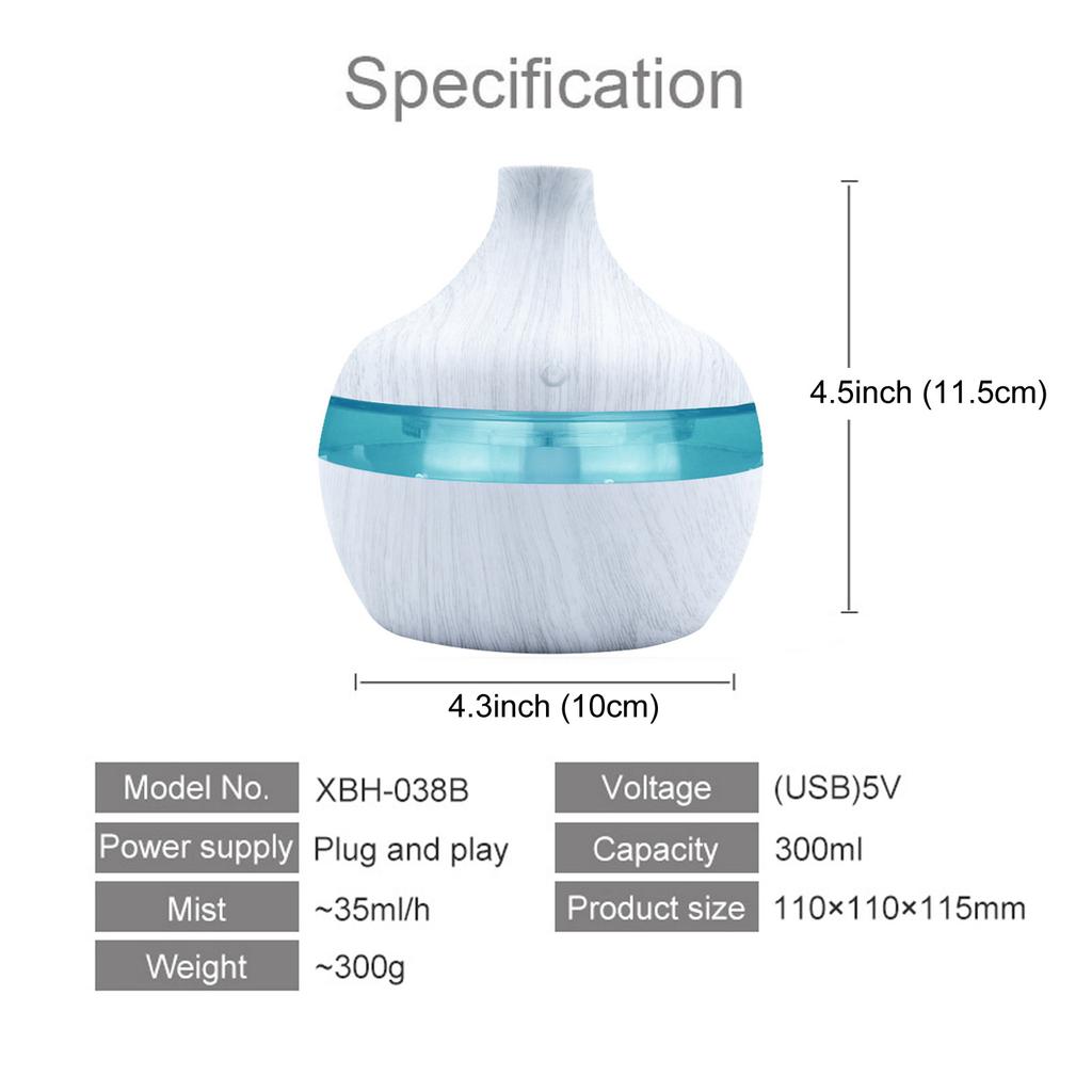 Aroma Oil Diffuser LED Aroma Aromatherapy Humidifier
