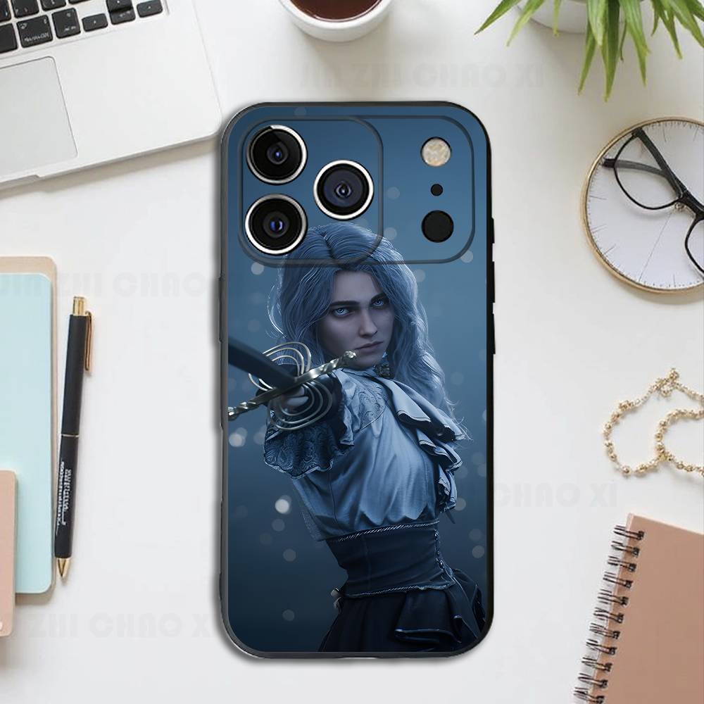 

Clair Obscur Expedition 33 Black Phone Case For IPhone 17 16 15 14 13 12 13 12 11 Pro Max Plus XS XR Silicone Soft Back Cover iPhone13PROMAX