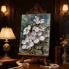 DIY Little White Flower Pearl Art Painting for Home Wall Decor Arts Craft  for Adults/Beginners Gift Idea Home Decor Without Frame