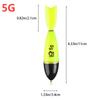 1-8PCS Luminous Fishing Floats Fishing Accessories Fishing Night Float Night Fishing Light Up Bobbers For Sea Ocean Rock Fishing