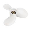3-Blatt Aluminiumlegierung Propeller Ersatz Außenbordmotor Propeller für 4 5 6 8 PS Takt