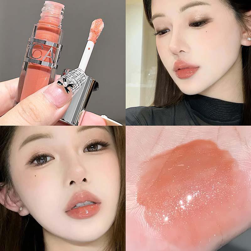 

Прозора зволожуюча олія для губ CAPPUVINI: Зволожуюча помада для губ Скляні губи , зволожуюча помада з дзеркальним фінішем для студентів