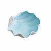 Decorative Tray Coastal Ceramic Trinket Dish Starfish Conch Sea Shells Ceramic Tray Craft Ornament Jewelry Key Organizer