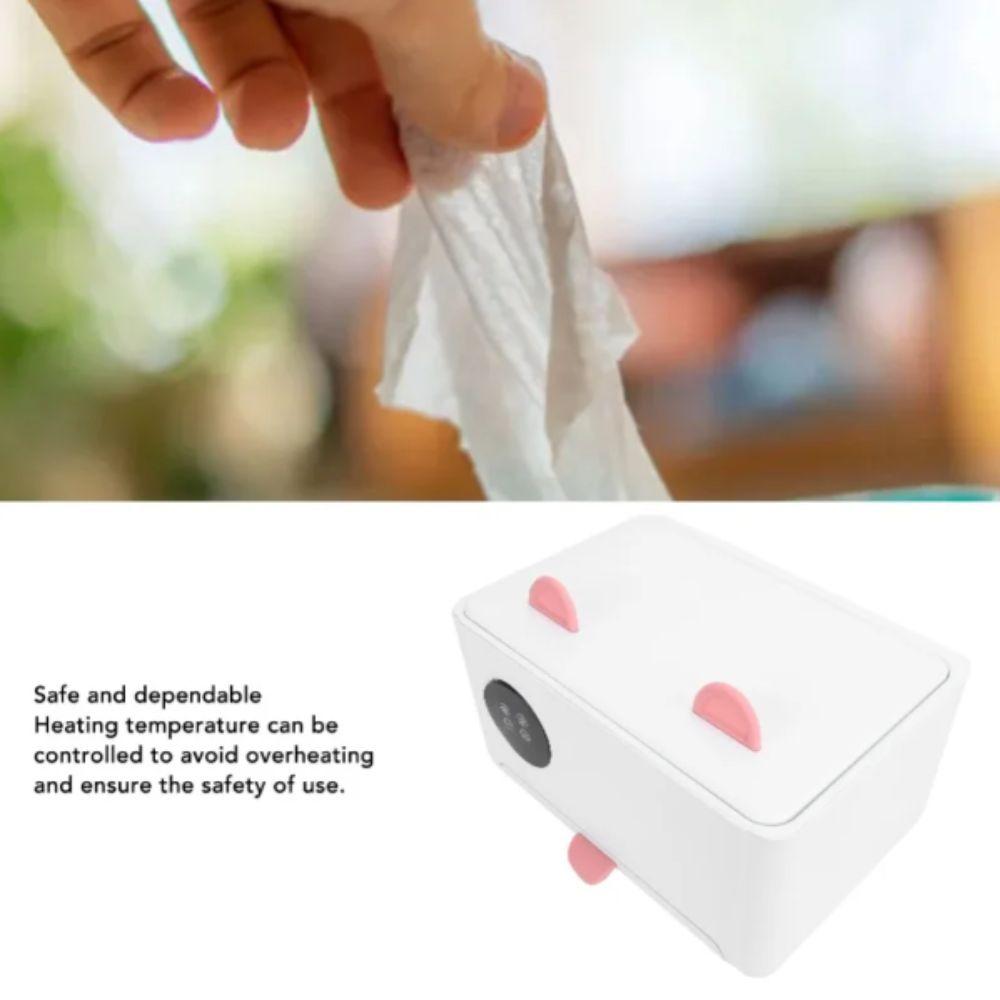 Safe Wet Wipes Dispenser Adjustable Wet Tissue Heater Baby Wipe Warmer Baby Shower