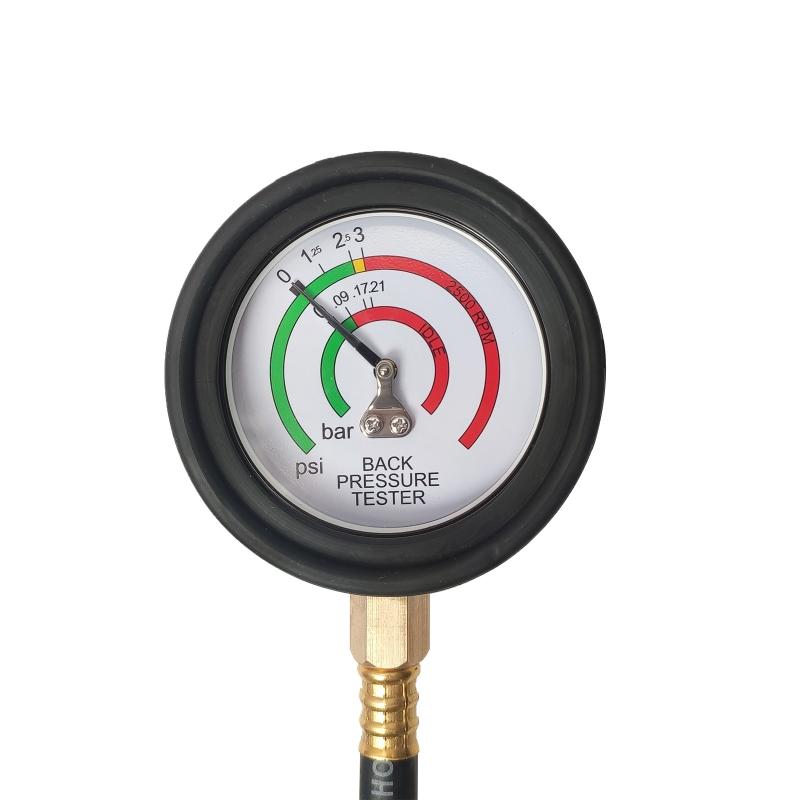 Manometro Tester Pressione Scarico Rilevatore Blocco Catalizzatore a 3 Vie Strumenti Manuali Pratici