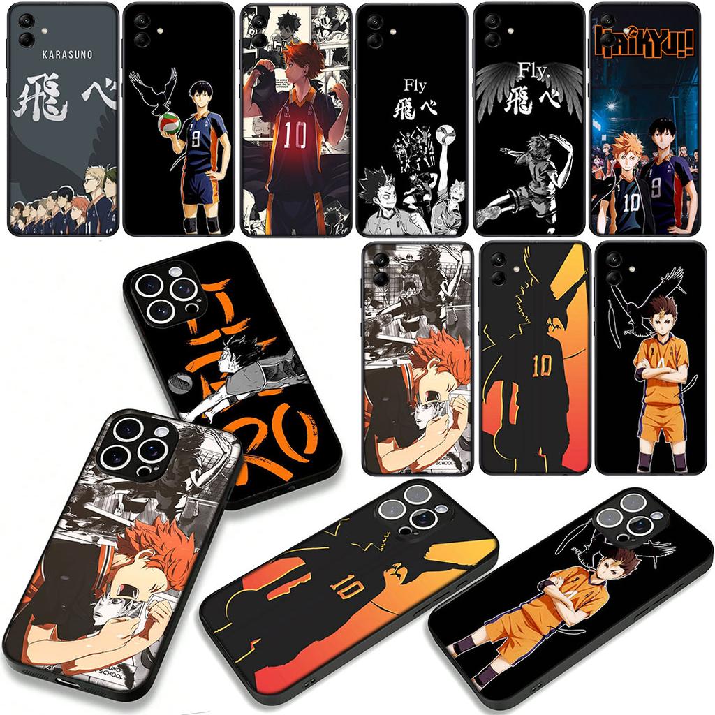 Volleyball Haikyuu Hinata Attacks Phone Cover Case for Apple iPhone 17 16 15 11 Pro XS Max XR 6 7 8 Plus + SE 2020 5 16E Casing