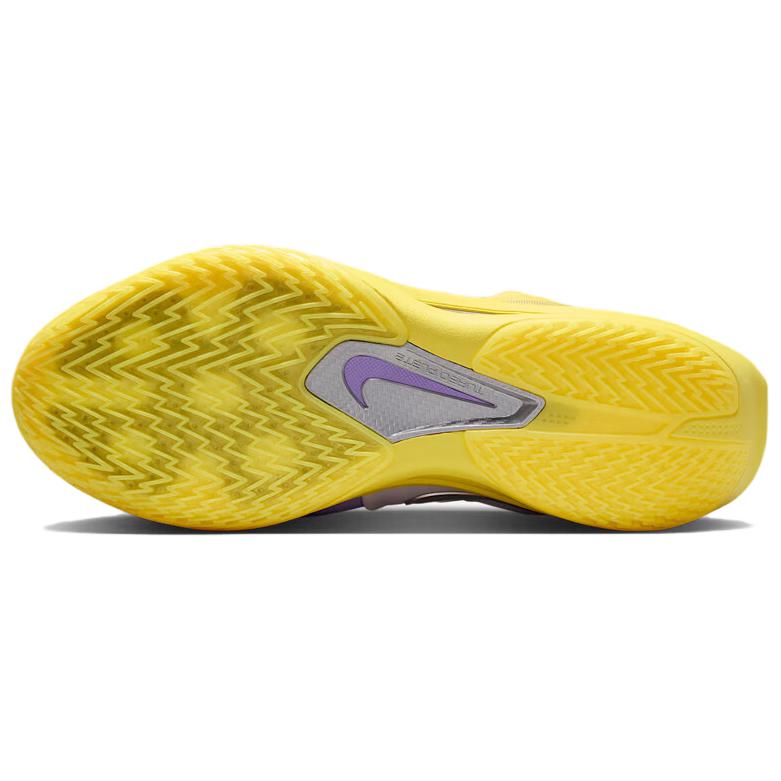 Nike GT Cut 3 Turbo Basketball Shoes Unisex White Yellow Purple HV9919-500