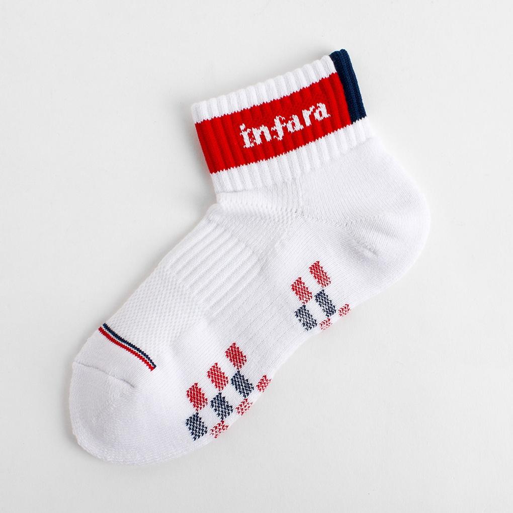 Inpara Women's Two-Line Right Angle Socks/Domestic Socks Sports Socks