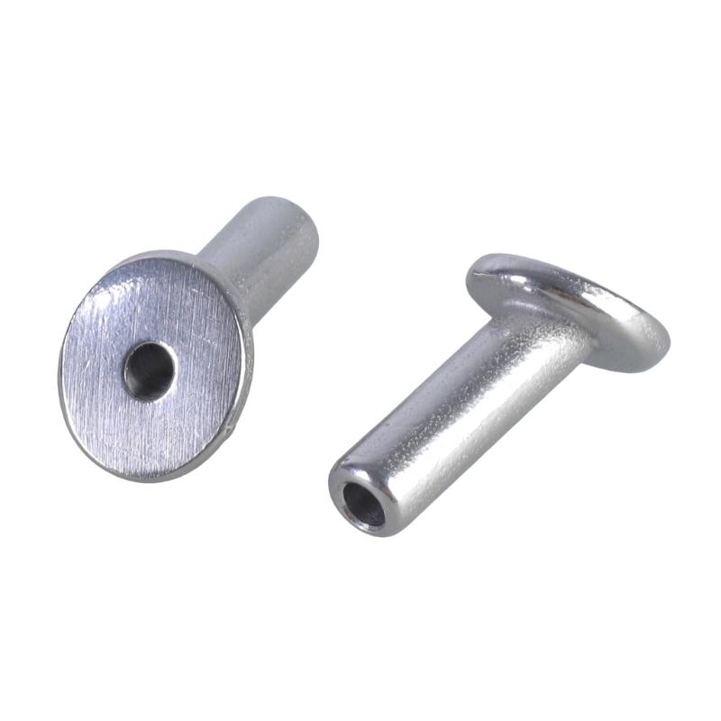 10pcs Sturdy Stainless Steel Materials Angled Sleeves for Wire Rope Railing and Wood Post Support Household Use