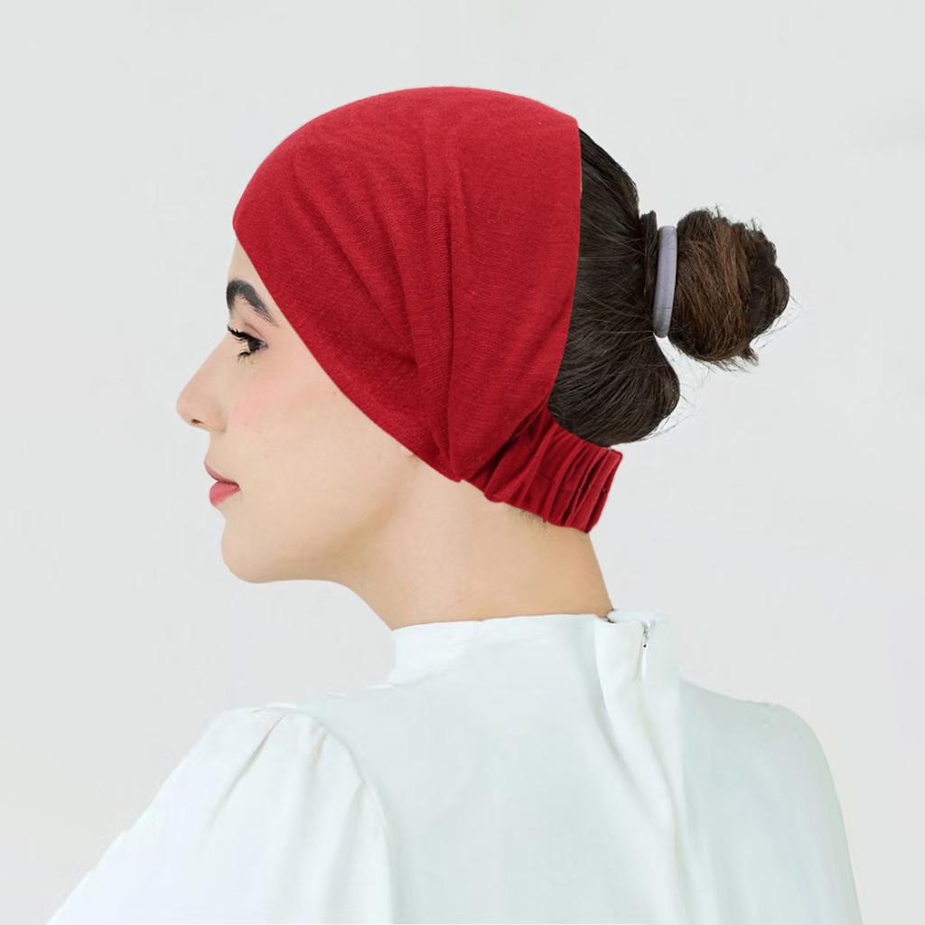 Elastisches Kopftuch Haarband für Damen Einfaches Vielseitiges Halbkopftuch Pendeln Sport Mehrzweck Haarband