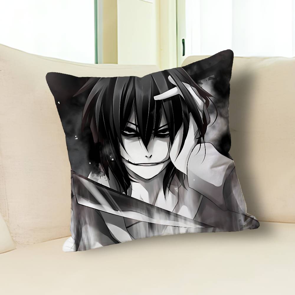 Gruseliger Urbaner Killer J-Jeffs-S Promi-Merchandise All-Match Bedruckte Kissenhülle Sofa Auto Büro Zimmerdekoration Schutz