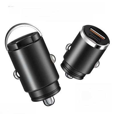 Dual USB-C 100W Car Charger with Hidden Pull Ring – Super Fast Charging and Multi-Function Design