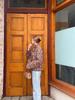 In Stock 2025 Autumn Double-breasted Stand Collar Woolen Coat