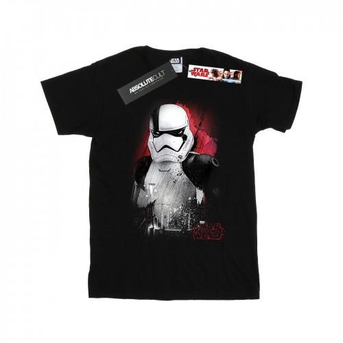Star Wars Womens/Ladies The Last Jedi Stormtrooper Brushed Cotton Boyfriend T-Shirt