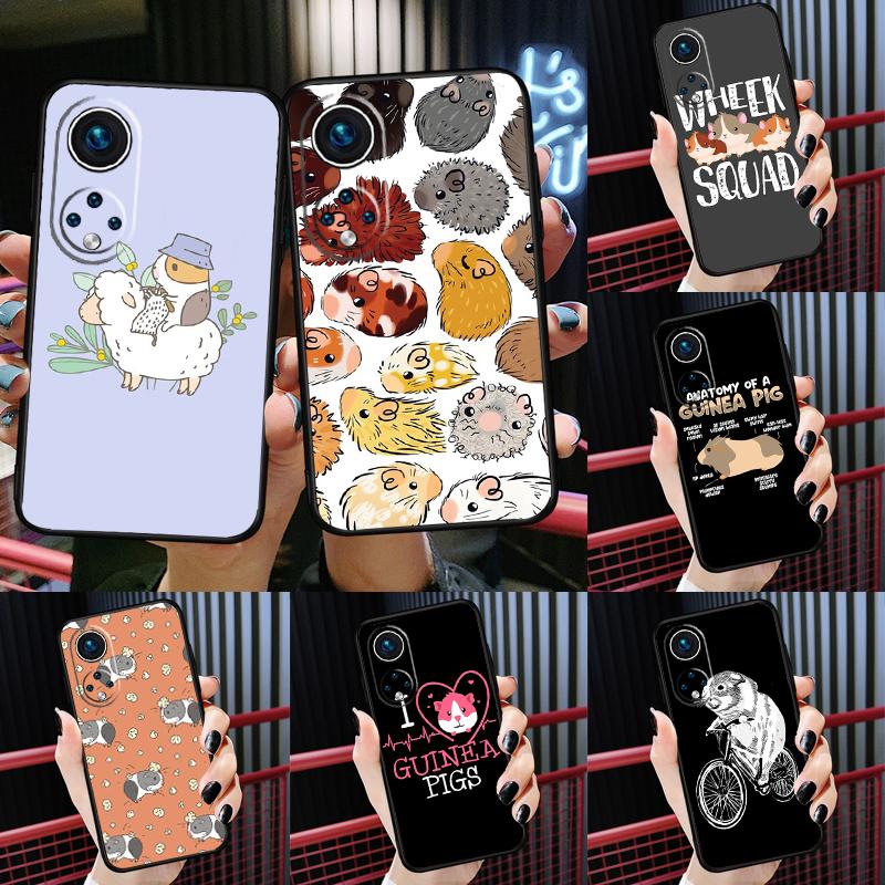 Cartoon Guinea Pig Case For Honor 200 Lite 50 70 90 X9c X9b X9a X8a X8b X7a X6a X8 X9 Magic 7 5 6 Pro Cover